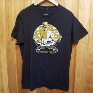 Voodoo Doughnut logo Tee M